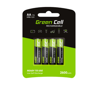 Green Cell GR01 pile domestique Batterie rechargeable AA Hybrides nickel-métal (NiMH)
