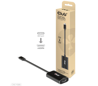 CLUB3D CAC-1586 adaptateur graphique USB Noir
