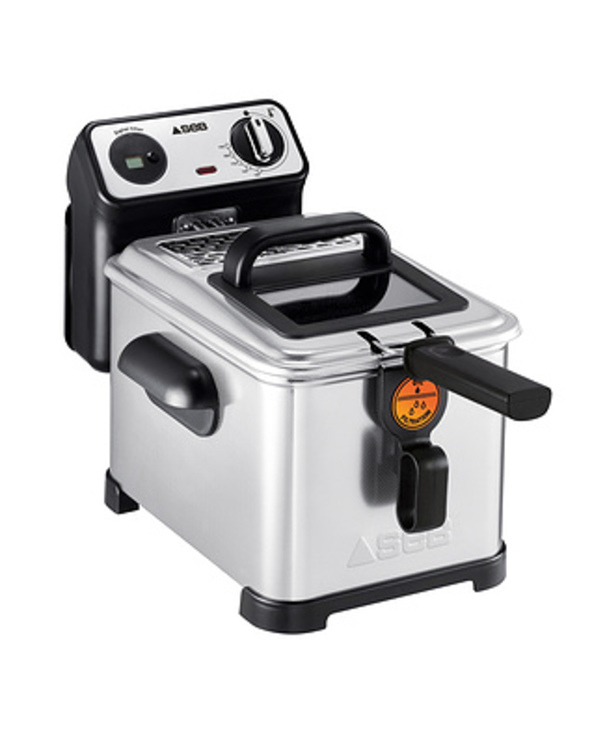 SEB FR518100 friteuse Unique 4 L Autonome 2300 W Noir, Acier inoxydable