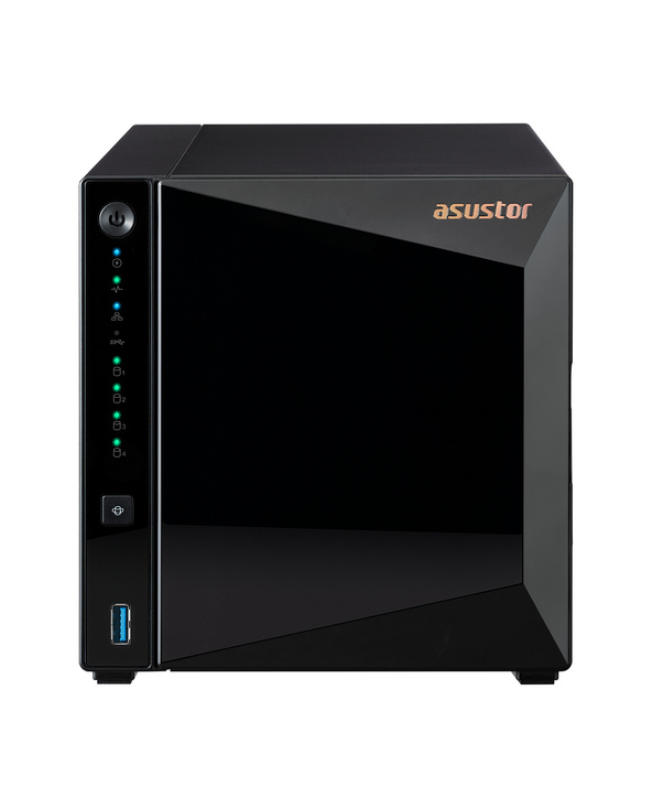Asustor AS3304T serveur de stockage NAS Tower Ethernet/LAN Noir RTD1296