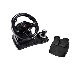 Subsonic Superdrive GS500 Noir USB Volant + pédales PC, PlayStation 4, Playstation 3, Xbox One
