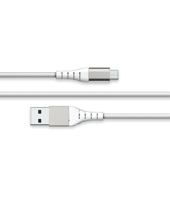 BIG BEN FPLIAMIC2MW câble USB 2 m USB A Micro-USB B Blanc