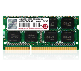Transcend 4GB DDR3 1333 module de mémoire 4 Go 1 x 8 Go 1333 MHz