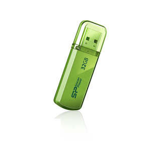 Silicon Power 32GB Helios 101 lecteur USB flash 32 Go USB Type-A 2.0 Vert