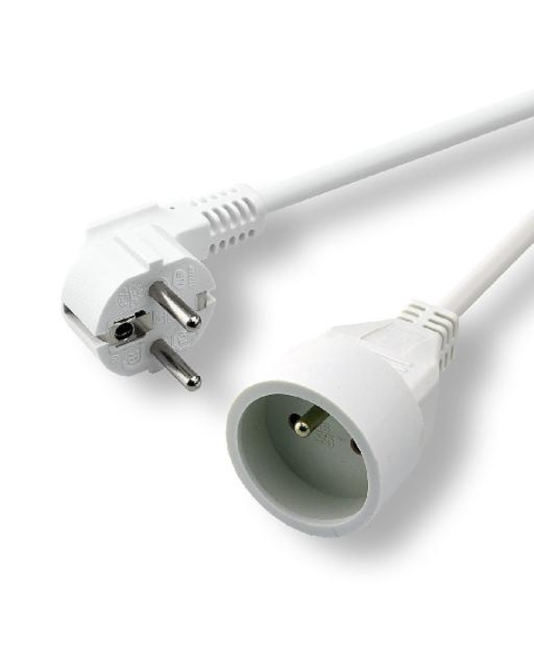 MCL MC910-3M/W câble électrique Blanc Prise d'alimentation type F