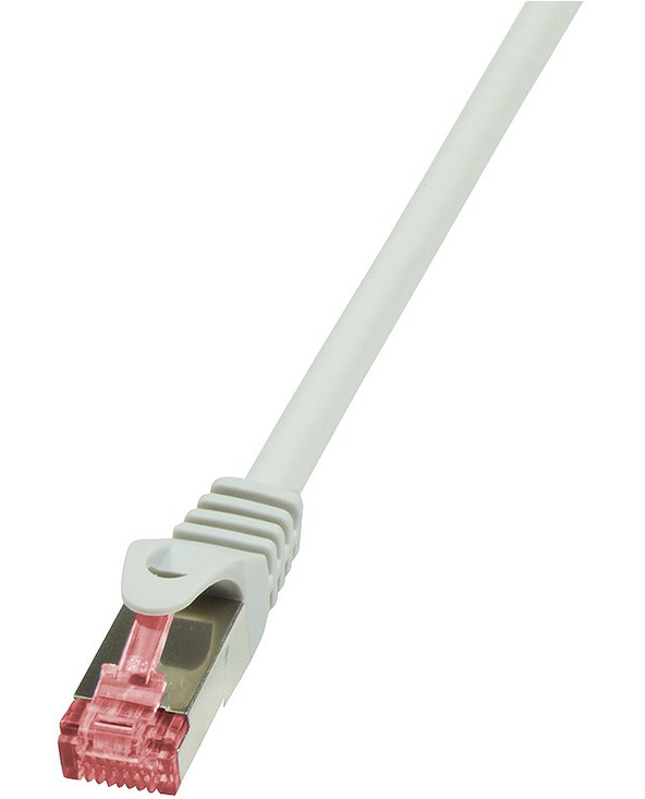 LogiLink Cat.6 S/UTP, 0.25m câble de réseau Gris 0,25 m Cat6 S/FTP (S-STP)
