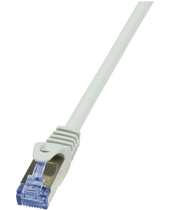 LogiLink Cat6a S/FTP, 1m câble de réseau Gris S/FTP (S-STP)