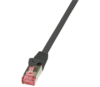 LogiLink Cat.6 S/FTP, 2m câble de réseau Noir Cat6 S/FTP (S-STP)