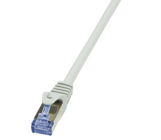 LogiLink 2m Cat.6A S/FTP câble de réseau Gris Cat6a S/FTP (S-STP)