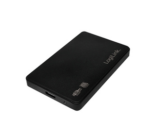 LogiLink UA0256 Boîtier de disques de stockage Boîtier HDD Noir 2.5"