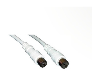MCL 5m PAL câble coaxial 9.5mm PAL Blanc
