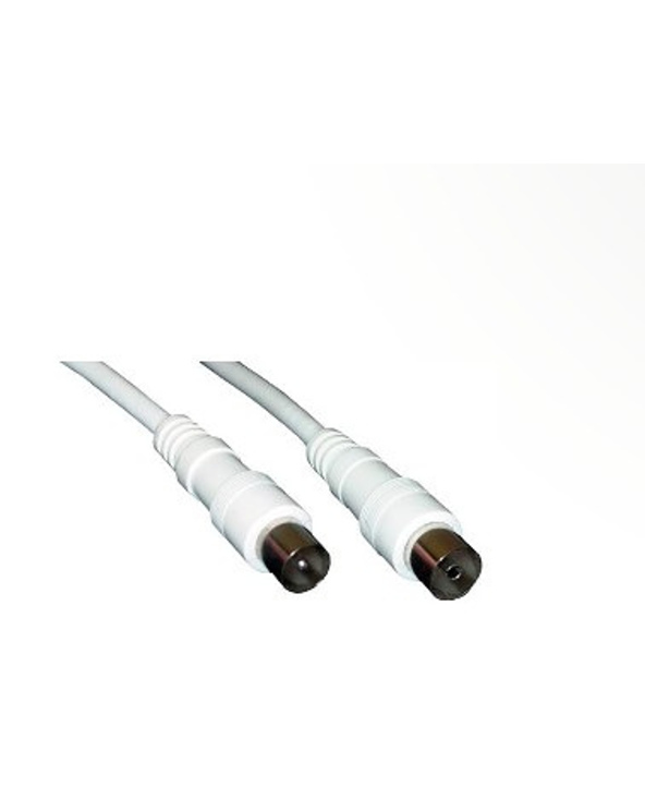 MCL 5m PAL câble coaxial 9.5mm PAL Blanc