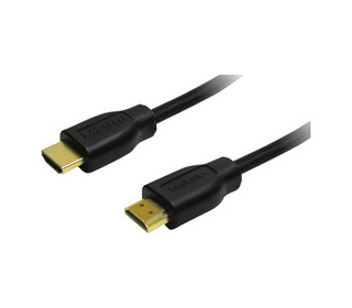 LogiLink CH0076 câble HDMI 0,2 m HDMI Type A (Standard) Noir