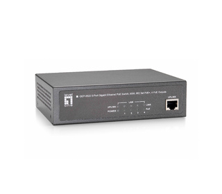 LevelOne GEP-0522 commutateur réseau Gigabit Ethernet (10/100/1000) Connexion Ethernet, supportant l'alimentation via ce port (P