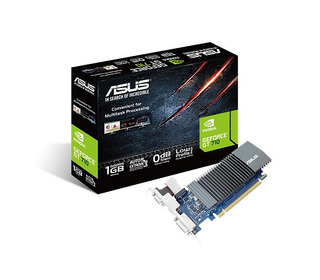 ASUS 90YV0AL0-M0NA00 carte graphique NVIDIA GeForce GT 710 1 Go GDDR5