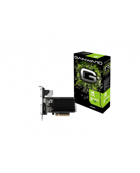 Gainward 426018336-3576 carte graphique NVIDIA GeForce GT 710 2 Go GDDR3