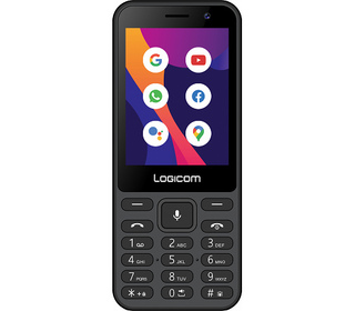 Logicom Le Kay 283 7,11 cm (2.8") 112 g Noir Téléphone numérique