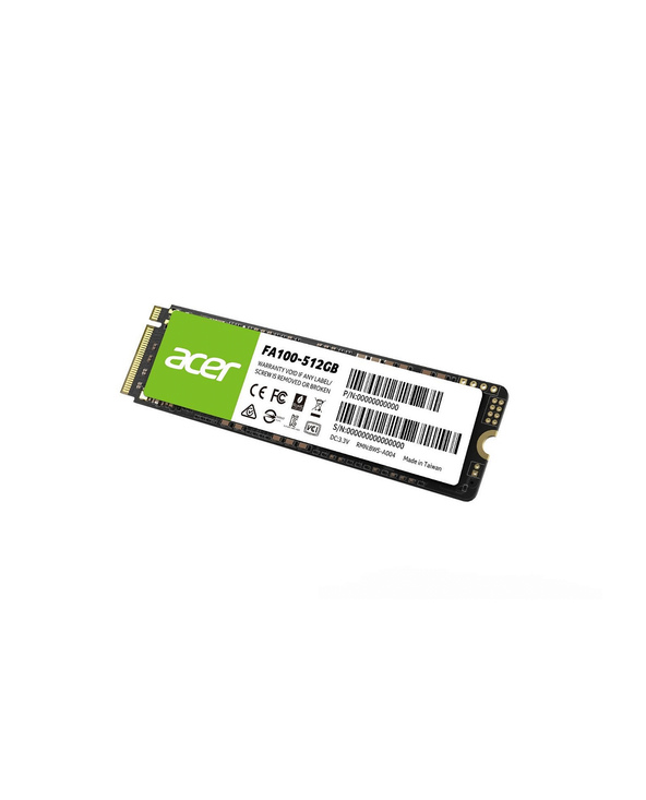Acer BL.9BWWA.119 disque SSD M.2 512 Go PCI Express 3.0 3D TLC NVMe