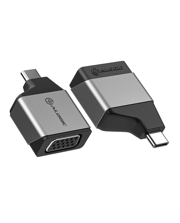ALOGIC ULCVGMN-SGR adaptateur graphique USB 1920 x 1200 pixels Noir, Gris