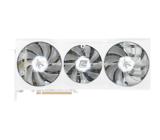 PowerColor Hellhound Spectral White Radeon RX 6700 XT AMD 12 Go GDDR6