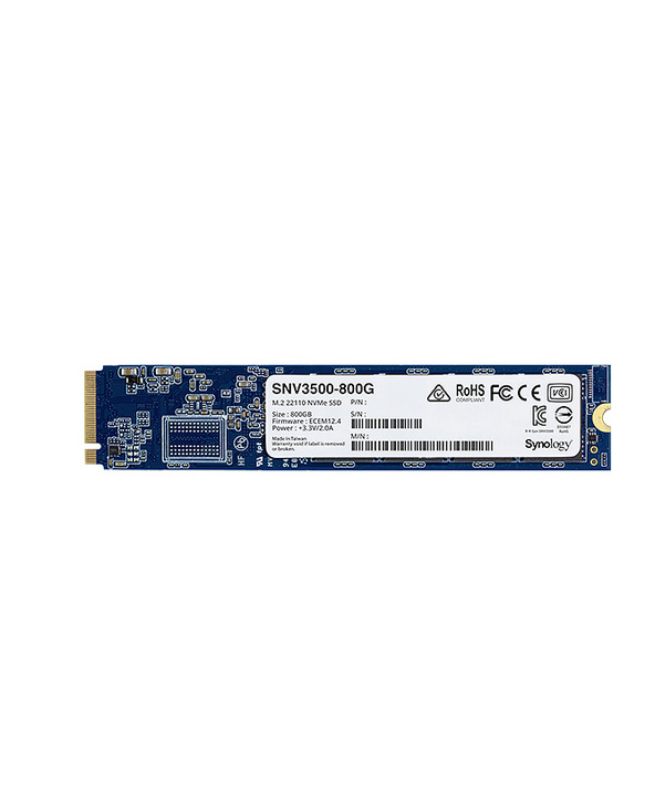 Synology SNV3500-800G disque SSD M.2 800 Go PCI Express 3.0 NVMe