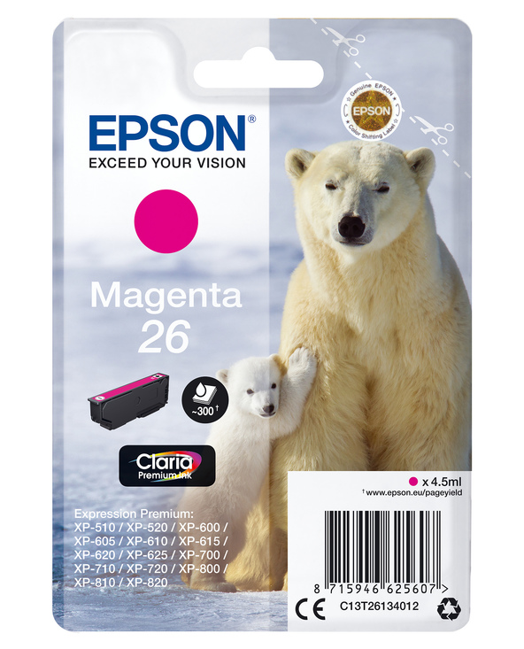 Epson Polar bear Cartouche "Ours Polaire" - Encre Claria Premium M