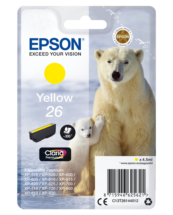 Epson Polar bear Cartouche "Ours Polaire" - Encre Claria Premium J