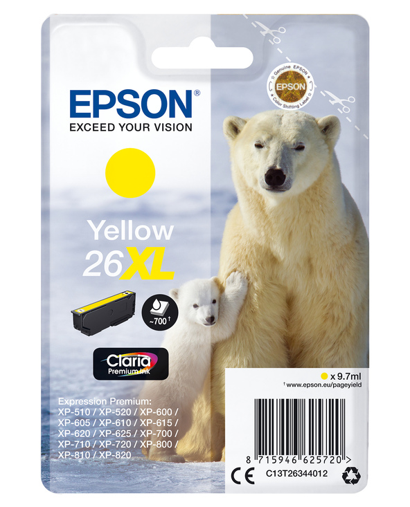 Epson Polar bear Cartouche "Ours Polaire" - Encre Claria Premium J (XL)