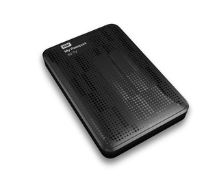 Western Digital My Passport AV-TV 1TB disque dur externe 1000 Go Noir