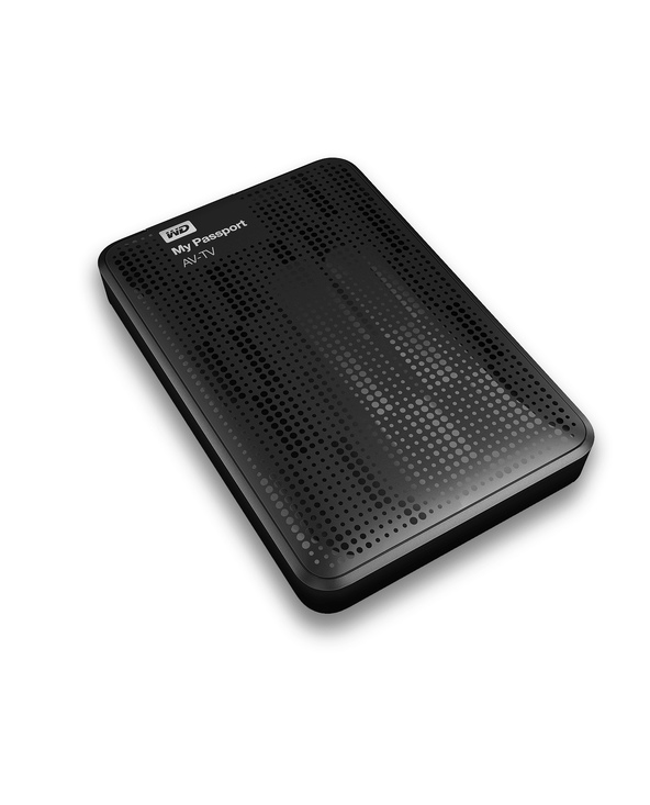Western Digital My Passport AV-TV 1TB disque dur externe 1000 Go Noir