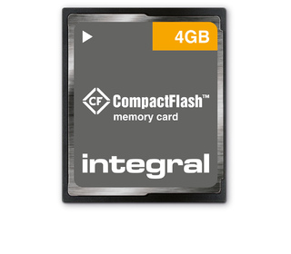 Integral INCF4GV2 mémoire flash 4 Go CompactFlash