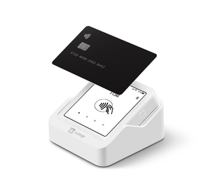 SumUp SOLO lecteur de cartes à puce Intérieur & extérieur Wi-Fi + 3G Blanc