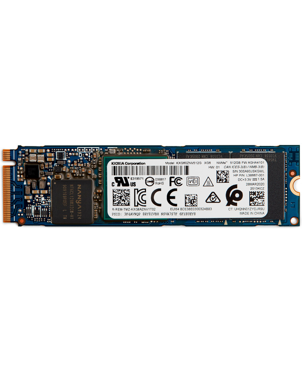 HP 1D0H7AA disque SSD M.2 512 Go PCI Express 3.0 NVMe