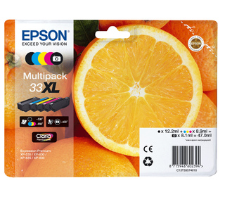 Epson Oranges Multipack 5-colours 33XL Claria Premium Ink
