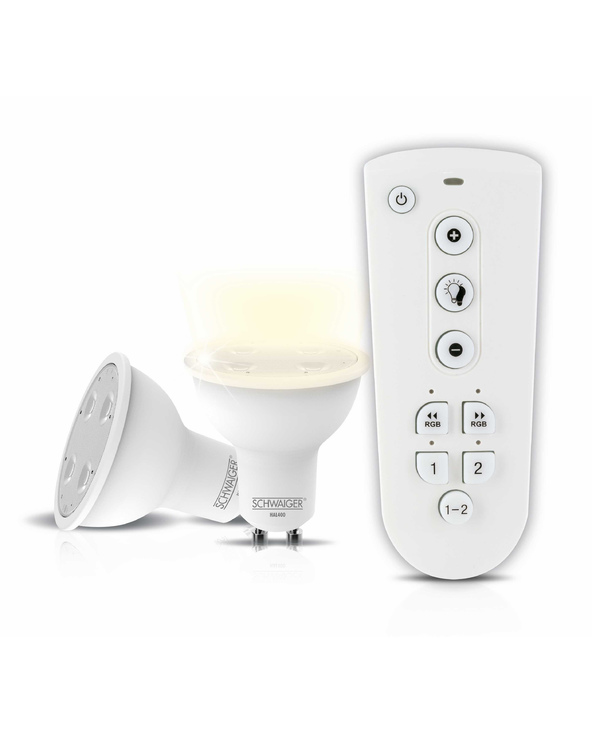 Schwaiger HALSET400 éclairage intelligent Ampoule intelligente 4,8 W Blanc ZigBee