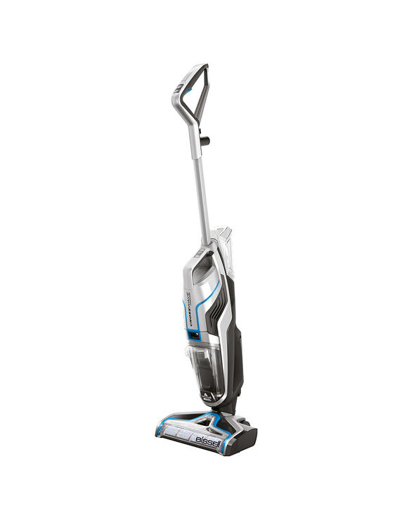 Bissell Crosswave Cordless Sans sac Bleu, Argent