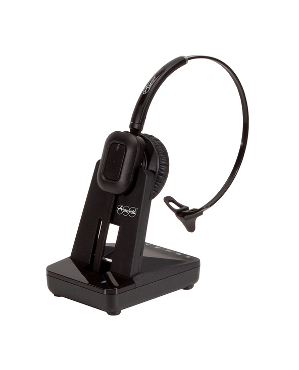 Auerswald COMfortel H-500 Casque Sans fil Arceau Bureau/Centre d'appels USB Type-A Noir