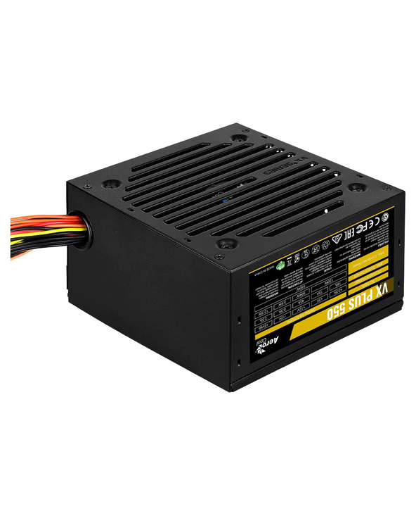 Aerocool VX PLUS 550 unité d'alimentation d'énergie 550 W 20+4 pin ATX ATX Noir