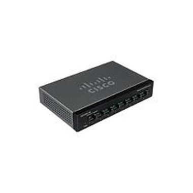 Cisco Small Business SG110D-08 Non-géré L2 Gigabit Ethernet (10/100/1000) Noir