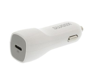 Sweex CH-013WH chargeur d'appareils mobiles Blanc Auto