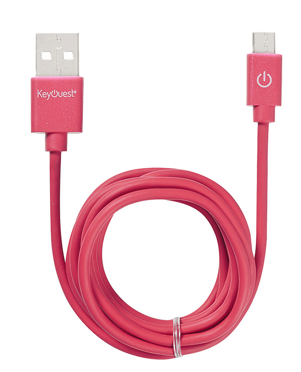 KeyOuest KO016428 câble USB 1,2 m USB A Micro-USB B Rouge
