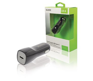 Sweex CH-013BL chargeur d'appareils mobiles Noir Auto