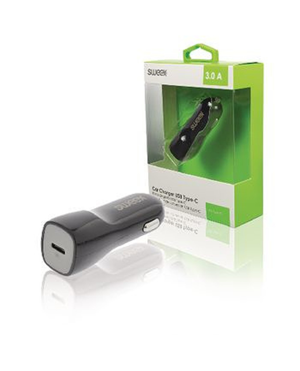 Sweex CH-013BL chargeur d'appareils mobiles Noir Auto