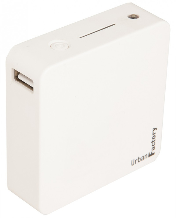 Urban Factory BAW60UF banque d'alimentation électrique 6000 mAh Blanc