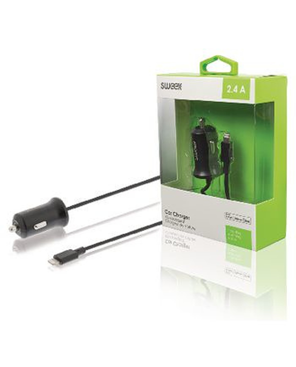 Sweex CH-009BL chargeur d'appareils mobiles Noir Auto