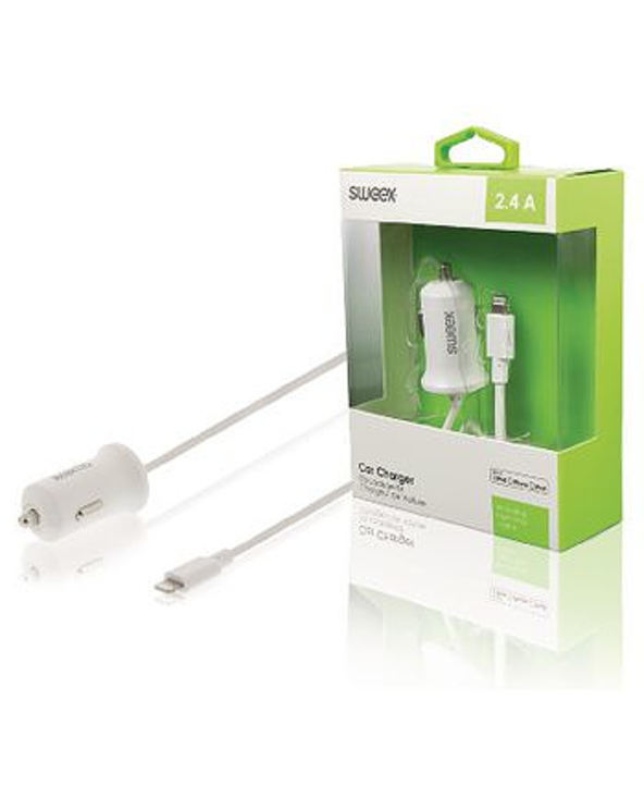 Sweex CH-009WH chargeur d'appareils mobiles Auto