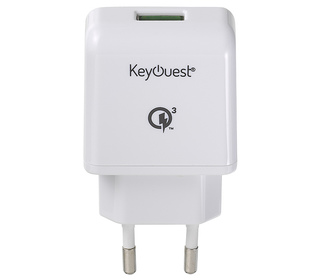 KeyOuest KO018019 chargeur d'appareils mobiles Blanc Intérieure