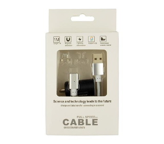 MCL ACC-IPAD17CLAZ chargeur d'appareils mobiles Noir, Argent Auto