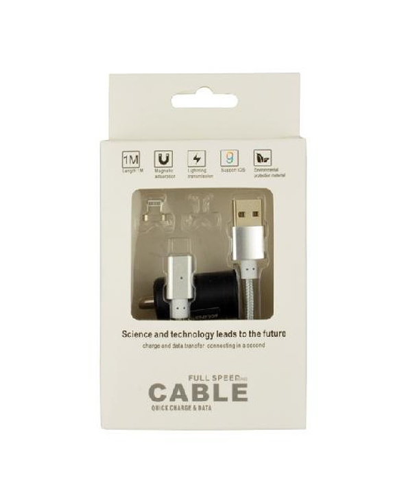 MCL ACC-IPAD17CLAZ chargeur d'appareils mobiles Noir, Argent Auto