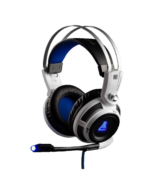 The G-Lab KORP200 écouteur/casque Avec fil Arceau Jouer Noir, Blanc